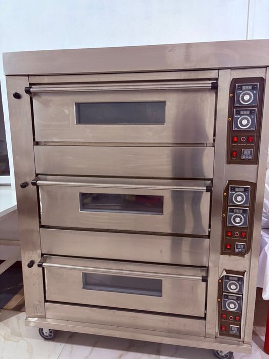жарочный шкаф 3 х секционный газовый, миксер backercraft jlt 30л