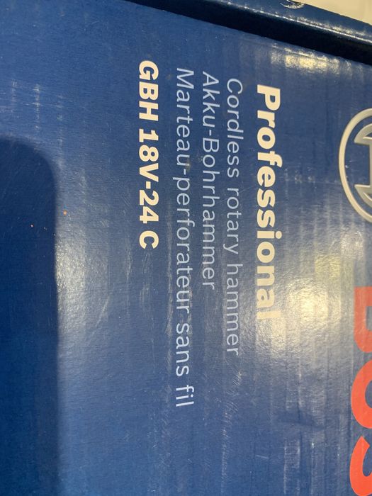 Bosch GBH 18V-24 C/акумулаторен безчетков перфоратор/НОВ