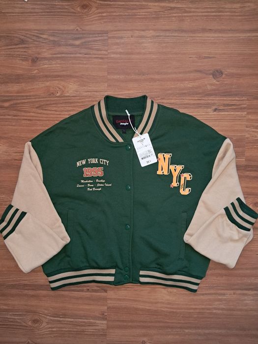 Women Graphic Varsity Jacket