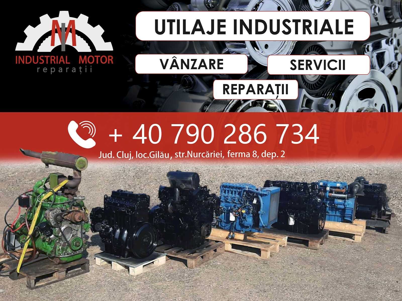 Vând și reparam motoare industriale.