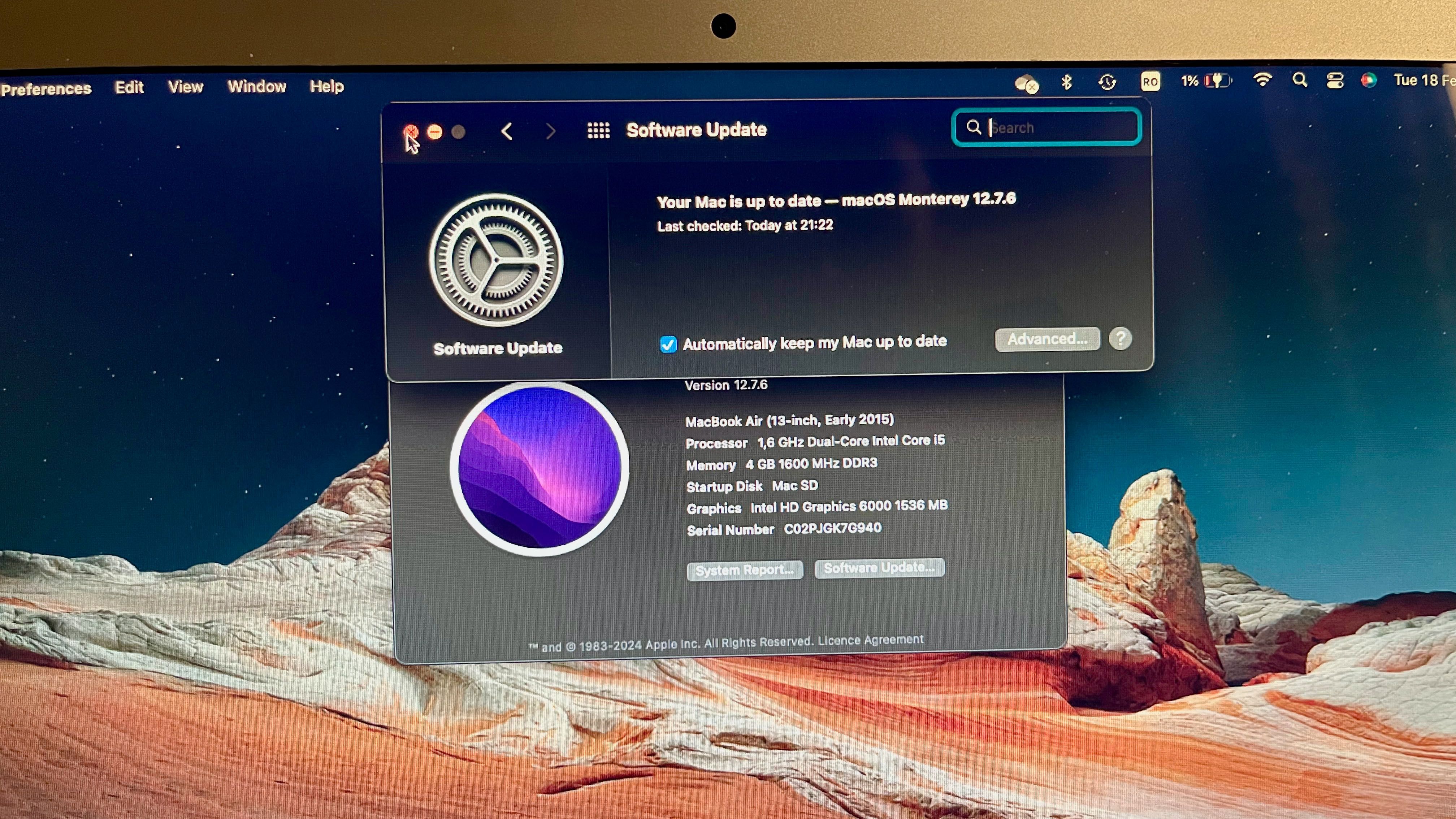 MacBook Air 13.3 2015