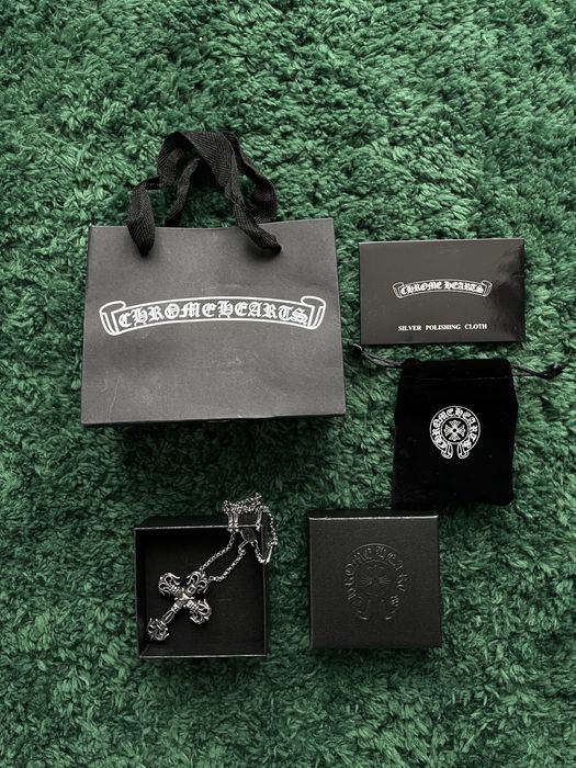 Lant Chrome Hearts - Pandantiv Cruce