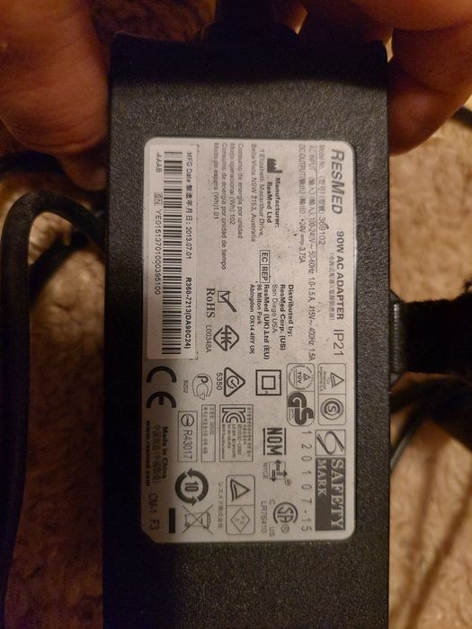 Alimentator resmed cu 3 pini, 90w ,24 volti cu 3.75 A