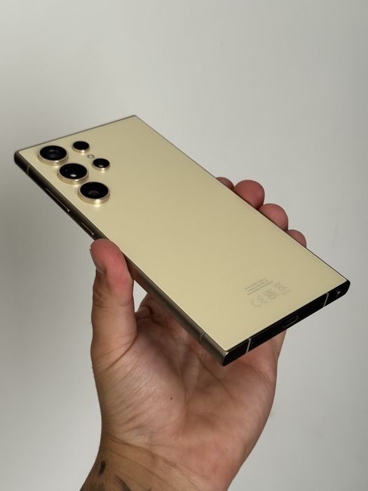 Samsung Galaxy S24 Ultra, Dual SIM, 12GB RAM, 256GB, Titanium Yellow