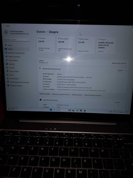 Laptop Ultraportabil Chuwi Gemibook Pro, Banii merg la un baiat bolnav