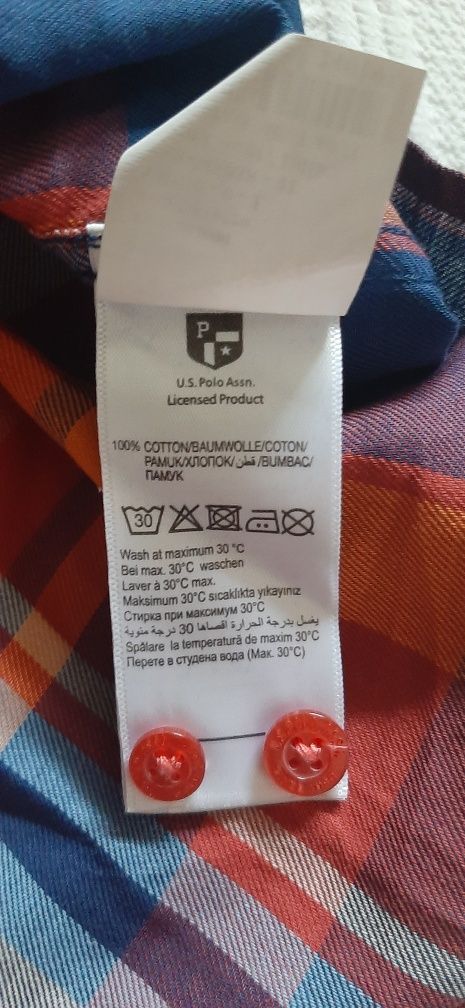 Camasa U.S. POLO ASSN marimea L model slim fit noua fara etichetă