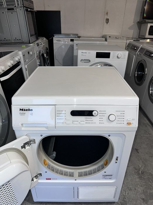 Сушилня +гаранция. MIELE ТЕРМОПОМПА Клас А. Безплатна доставка в София