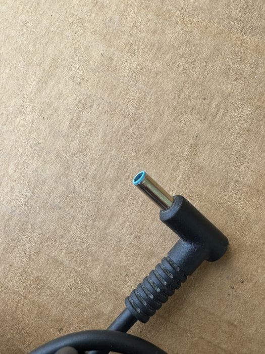 Оригинално зарядно за лаптоп HP 19.5V 2.31A Синя букса , зарядно hp