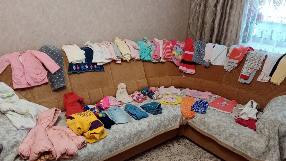 Продам детские вещи с 1 год на девочку