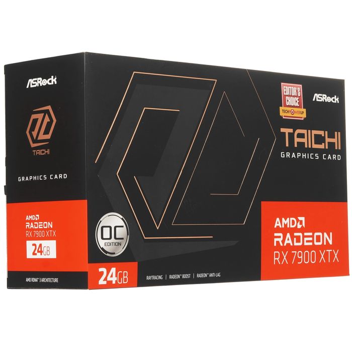 Видеокарта AMD Radeon RX 7900 XTX, 24 GB