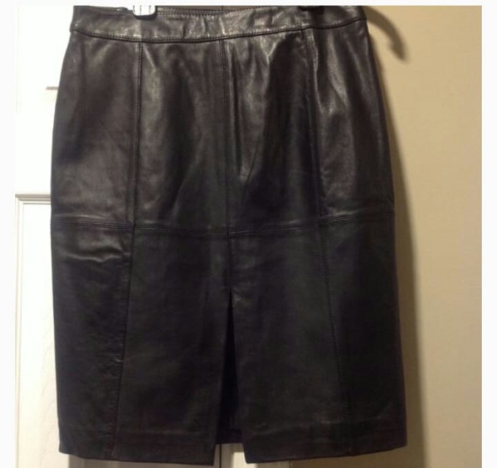 Worthington - fusta piele naturala 100% (Lambskin ),masura 14UK /42-44