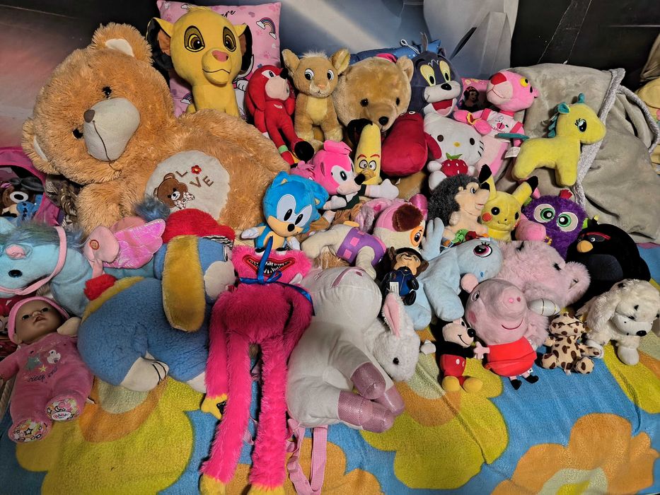 Плюшени играчки. Подходящи от 1 г. До 10г.