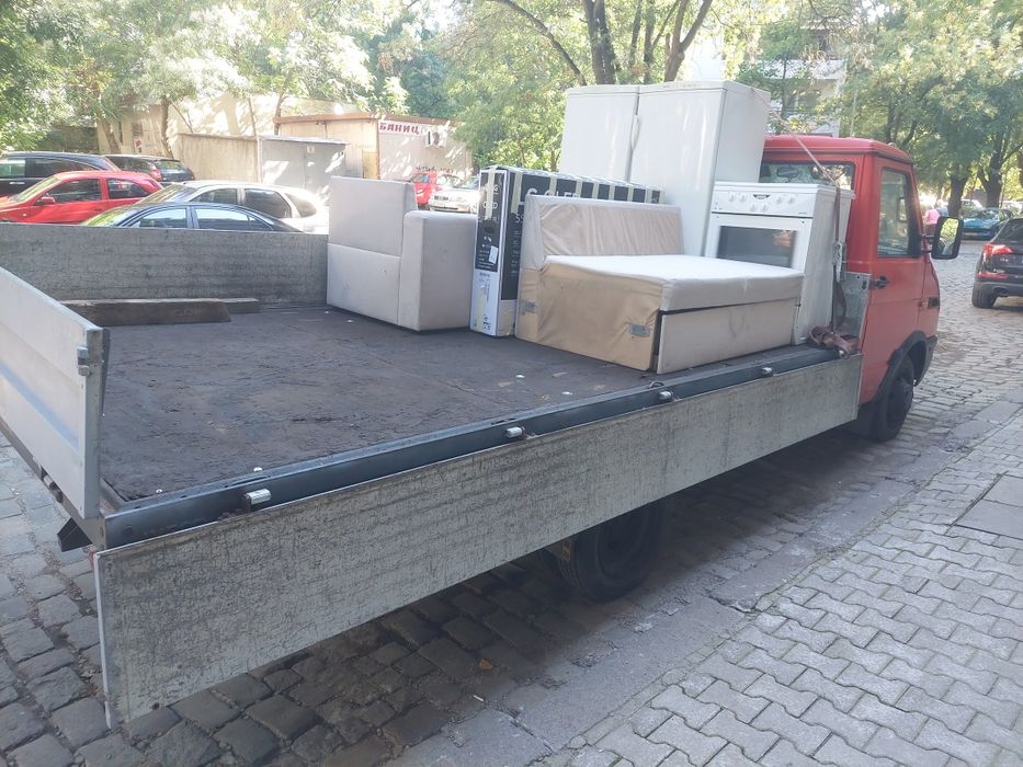 Извозване на строителни отпадъци,транспорт,хамали и др.