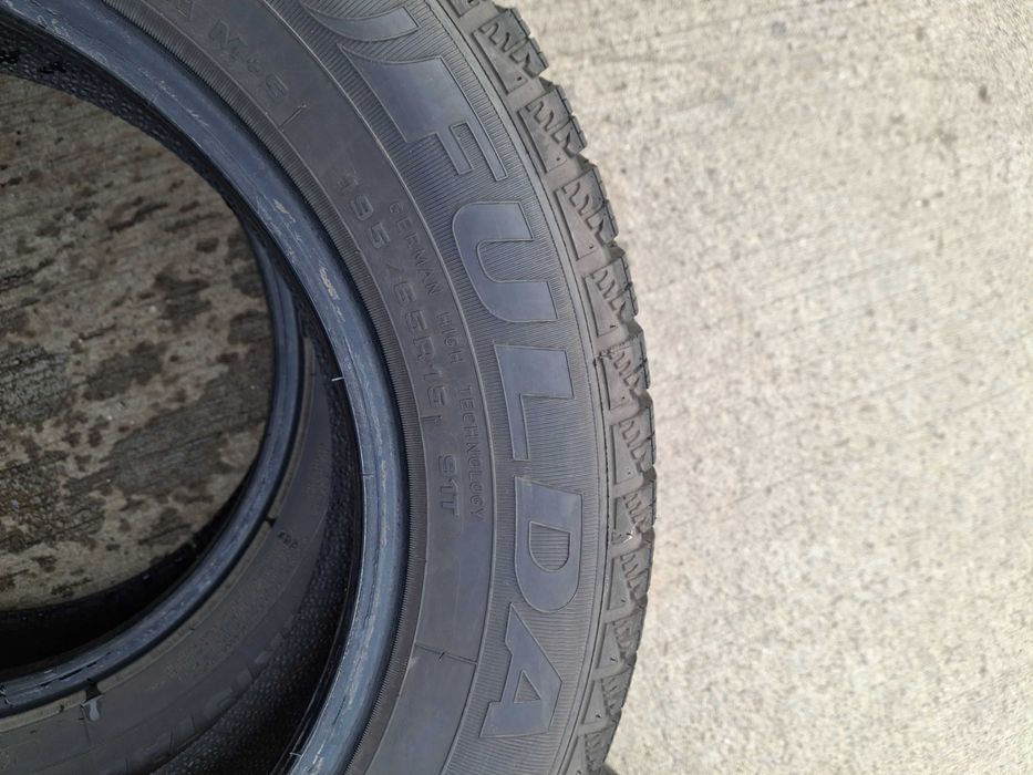 4бр. зимни гуми 195/65/15 Fulda DOT 2522