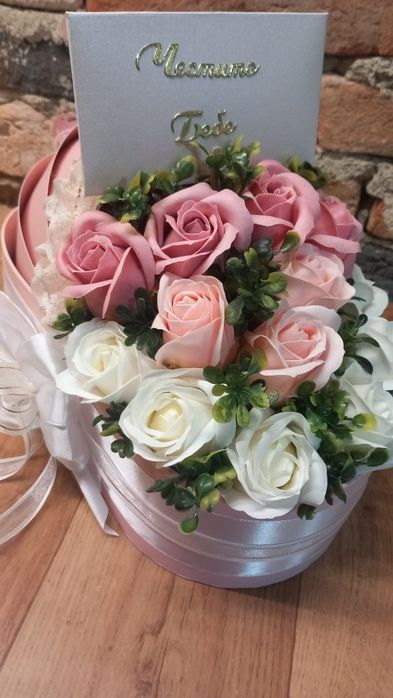 Букет за изписване на бебе.