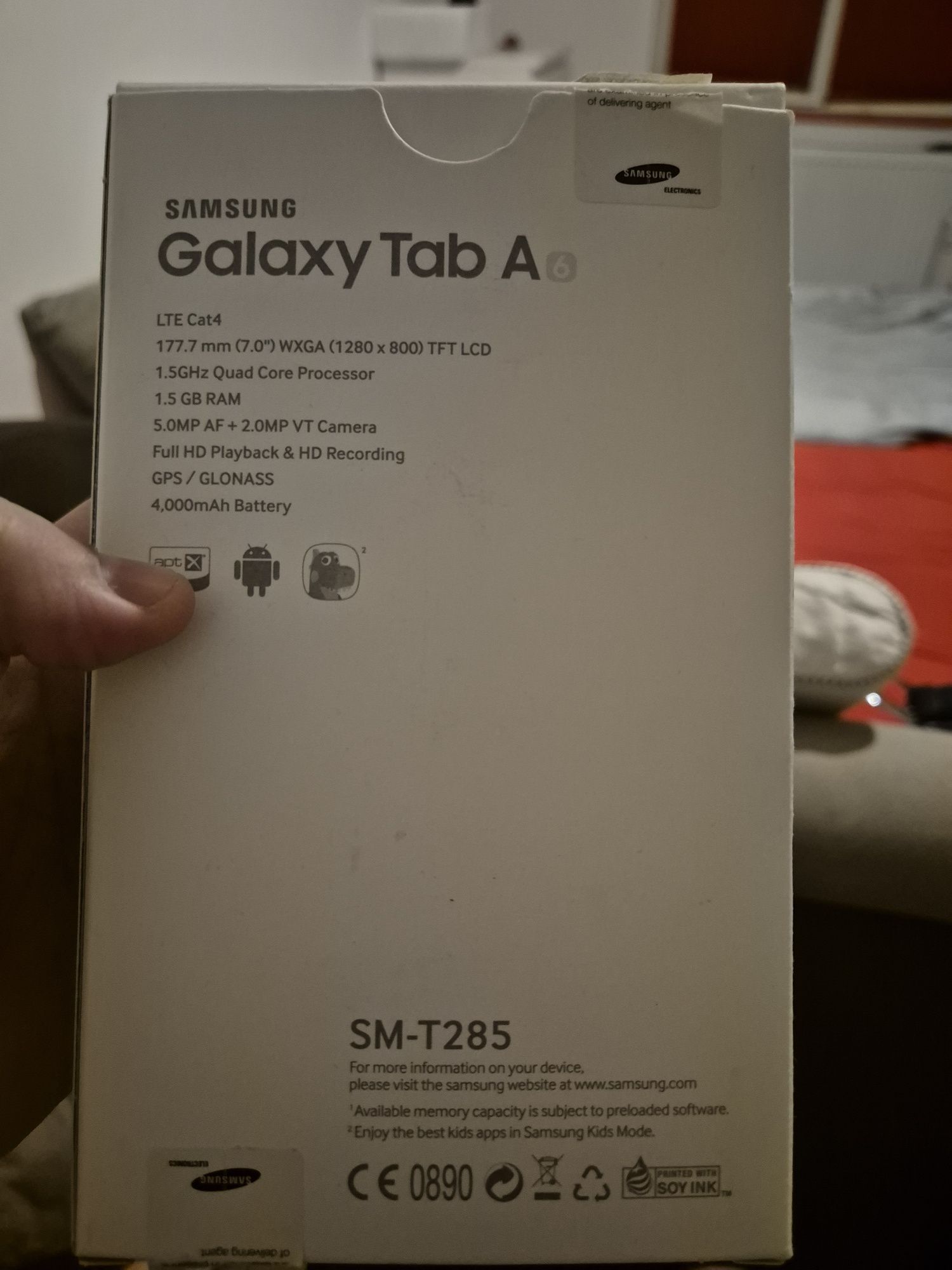 Tableta Galaxy Tab A6 T285 2016 8+8 gb