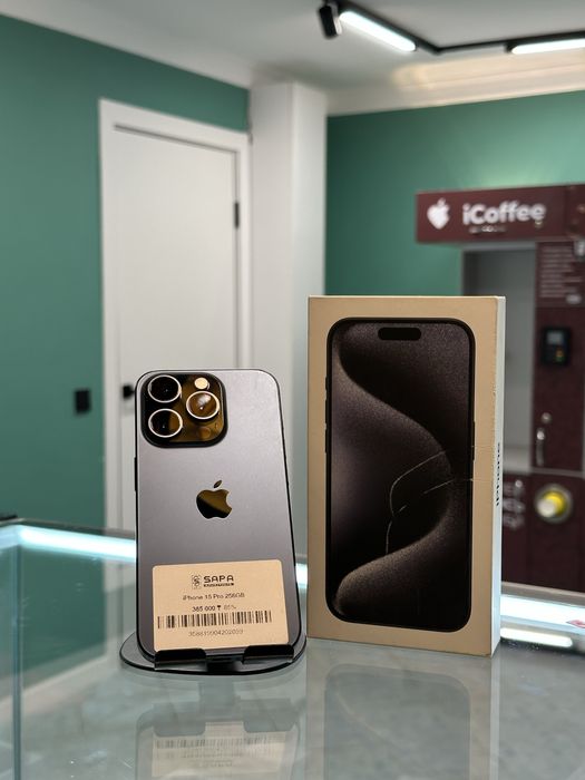 Айфон 15 про синий 128гб