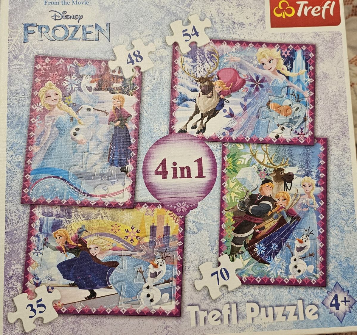 Puzzle trefl 100/160 piese