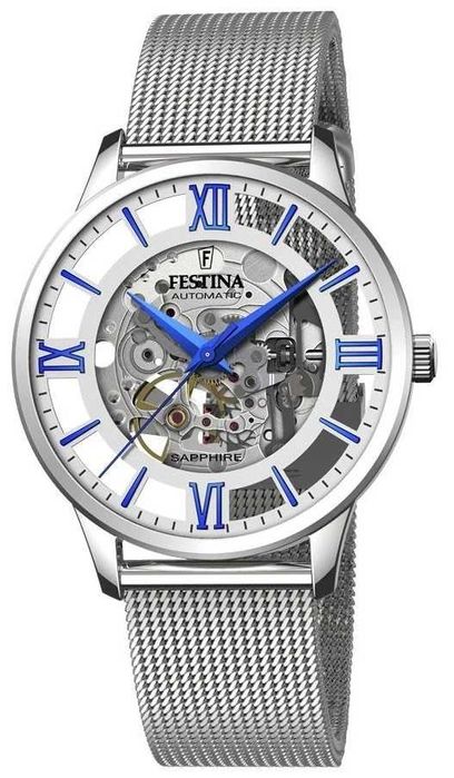 Festina Automatic 20534/1 Silver Men's Watch Analog