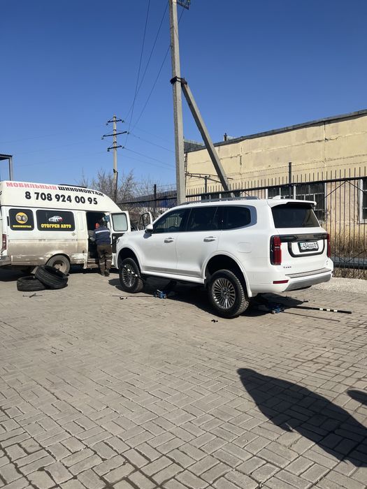 Выездной мобильный шиномонтаж на колесах вулканизация на выезд