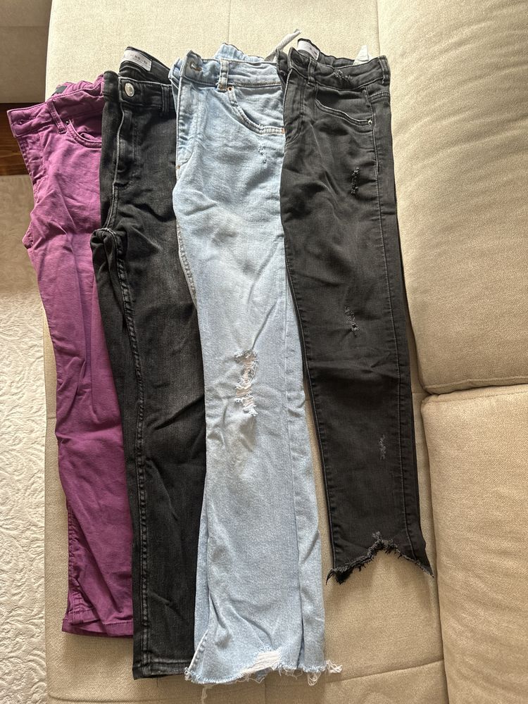 Детски дънки Zara, repla, mango