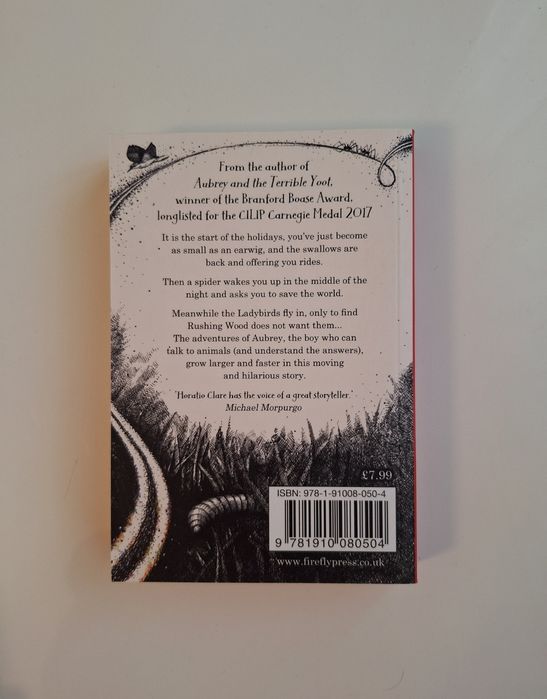 Carte Aubrey and the terrible ladybirds