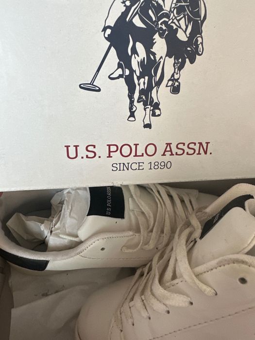 U. S. Polo Assn. кецове изкуствена кожа. 38 номер.
