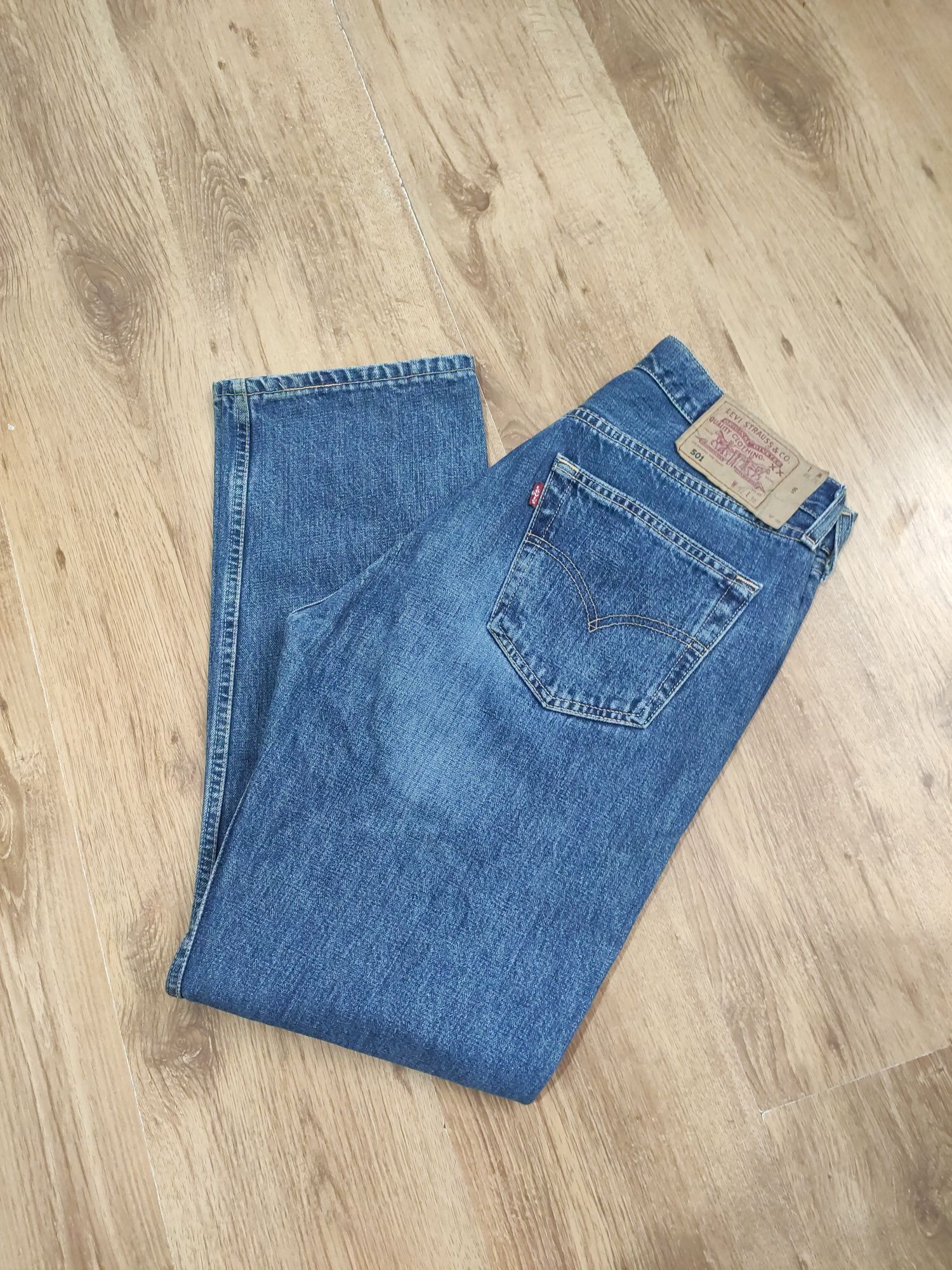 Blugi Levi's 501 vintage anii 90 mărimea 32x30 (S)