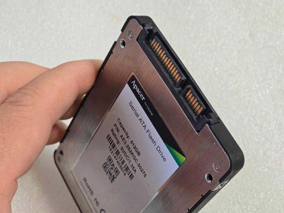 Solid-State Drive (SSD) Apacer 512GB SATA III, 2.5" - teste reale