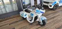 Motocicleta electrică poliție cu sunete si lumini.