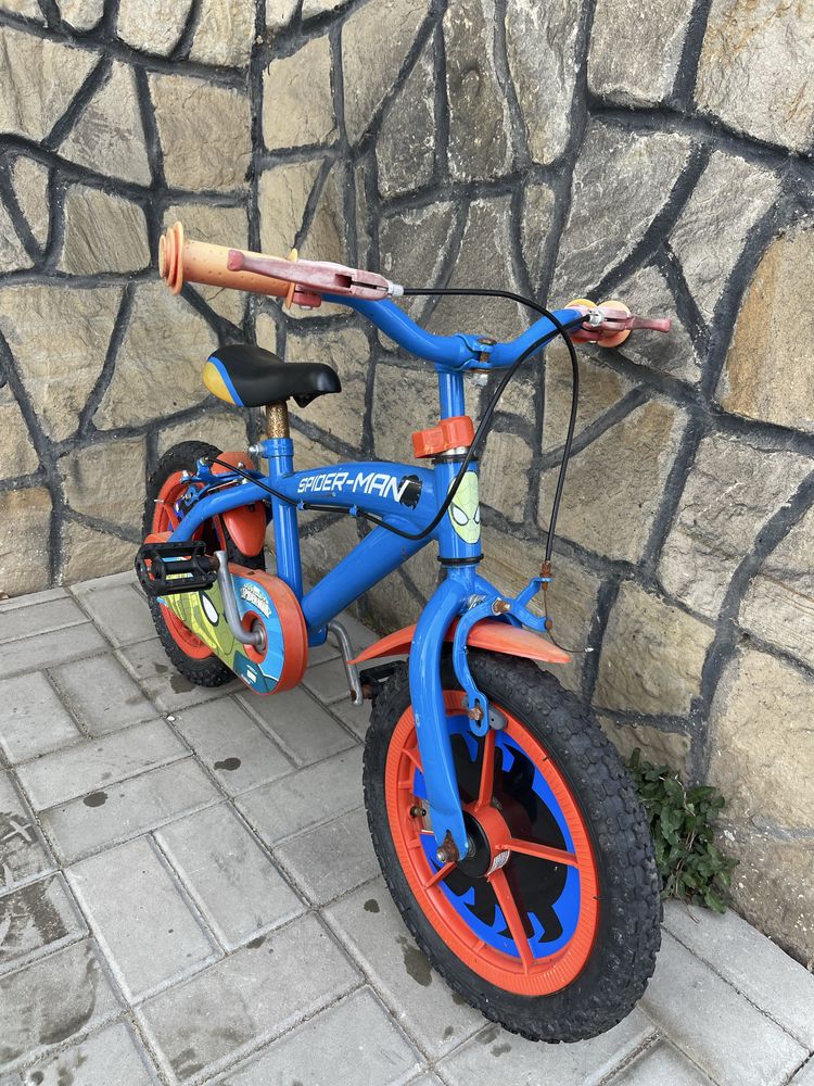 Bicicleta copii spiderman roti 14”
