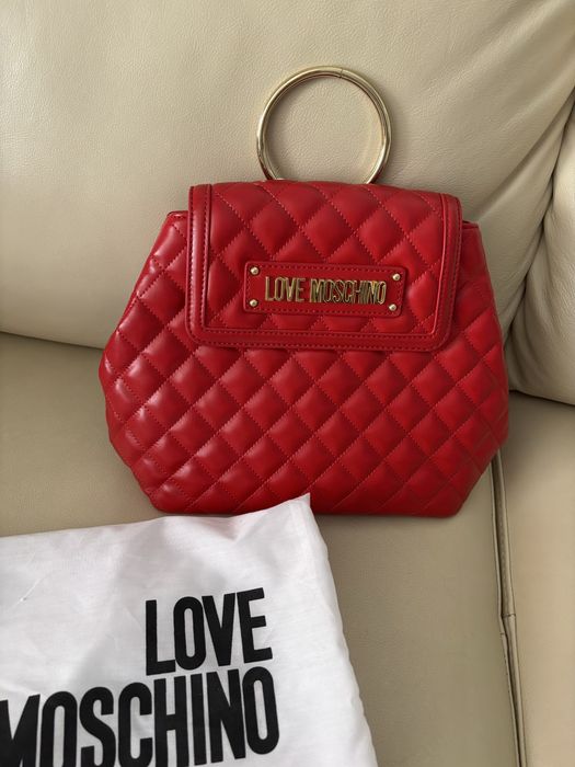 Love Moschino geanta piele naturala