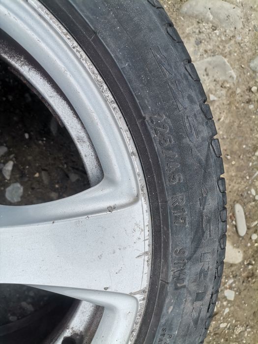 Jante/roți BMW seria 1 3 225/45 R17 originale