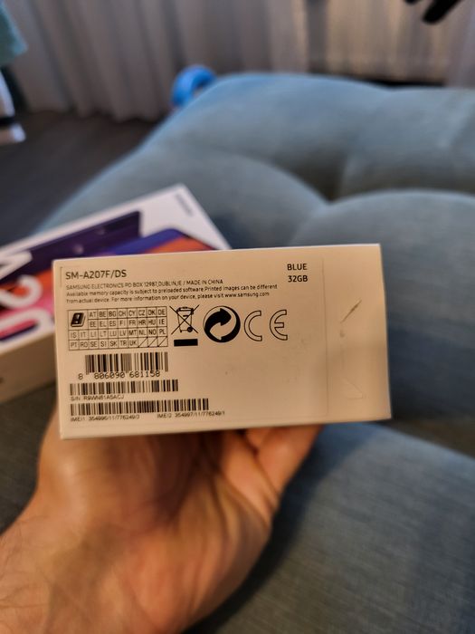 Telefon Samsung Galaxy A20s 32GB Blue cutie originala ca nou