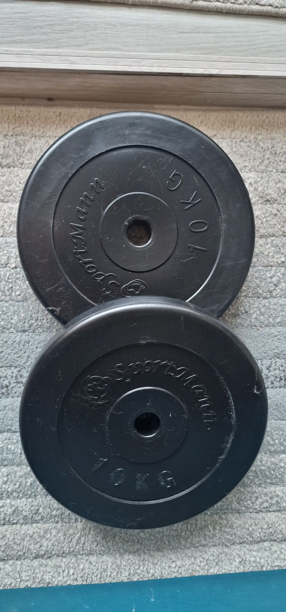 Set fitness banca pliabila, bară, gantere reglabile