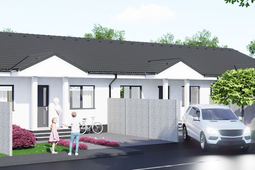 Casa Noua la CHEIE-Oradea-Cheriu-Daconti Village 2-GAZ-Canizare