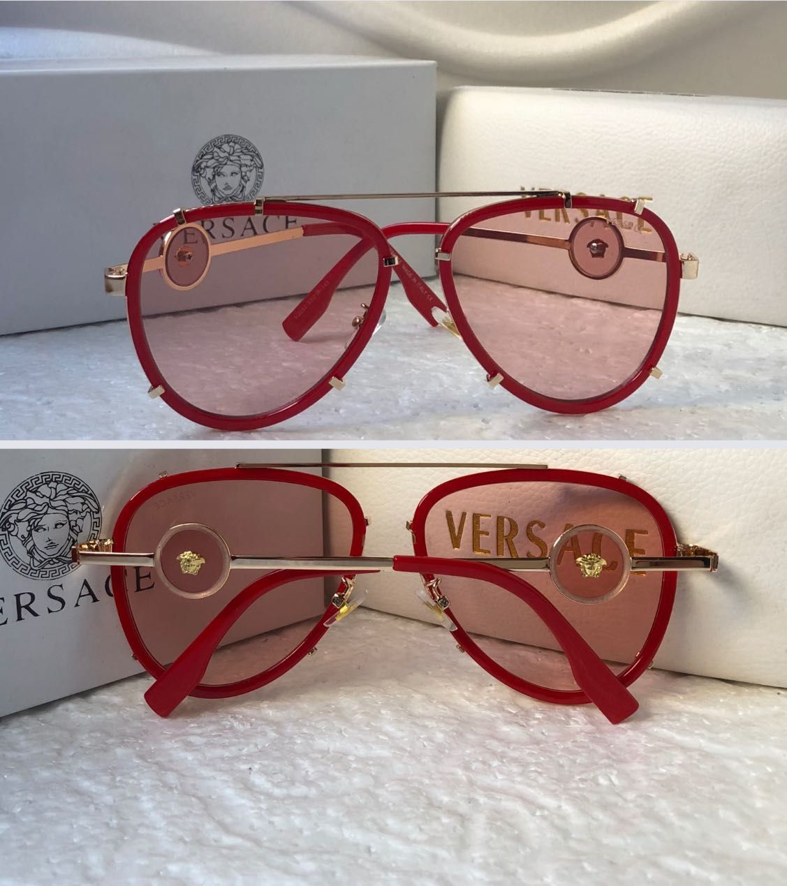 ochelari de soare pentru bărbați pentru femei aviator 4 culori Versace