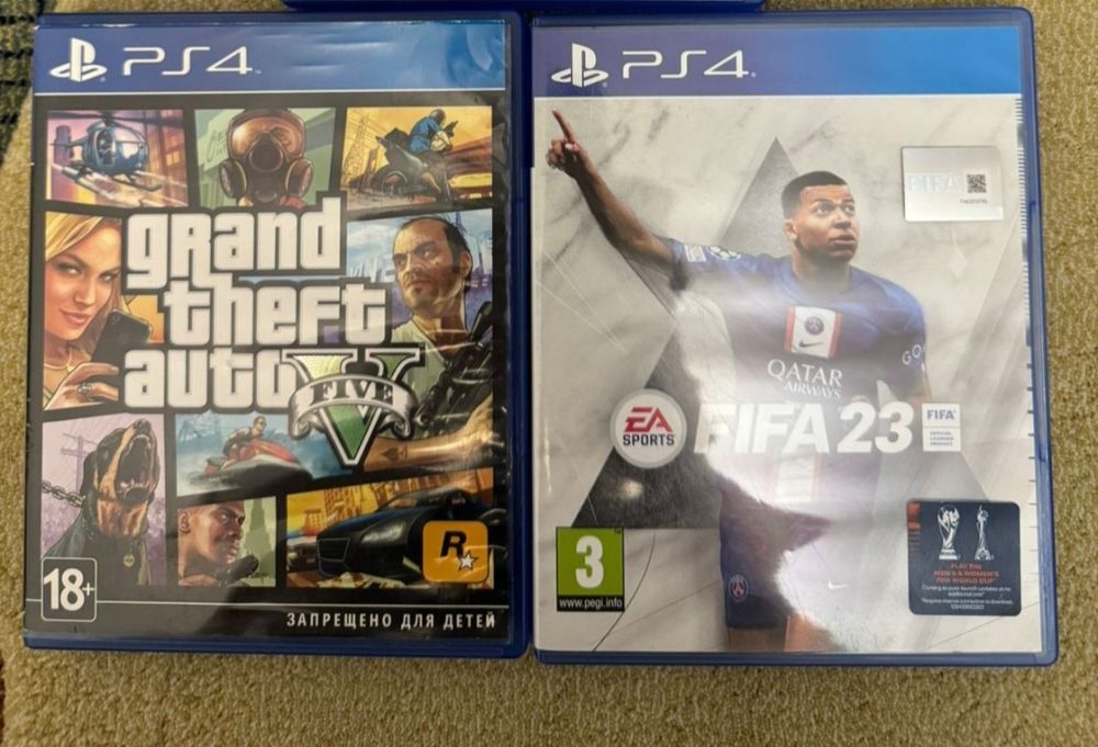 Игры, диски на ps4