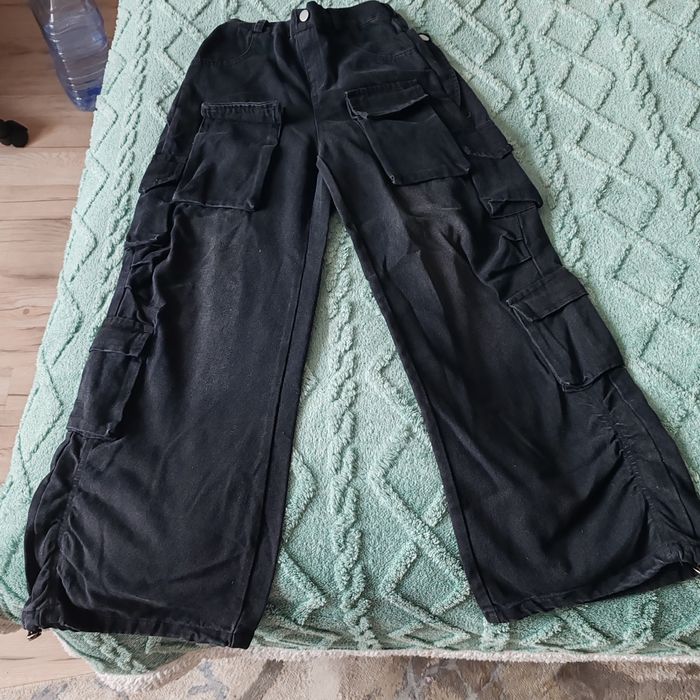 Карго джинсы на девочек 12-15 лет