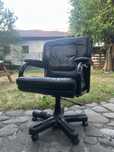 Scaun Birou piele neagra