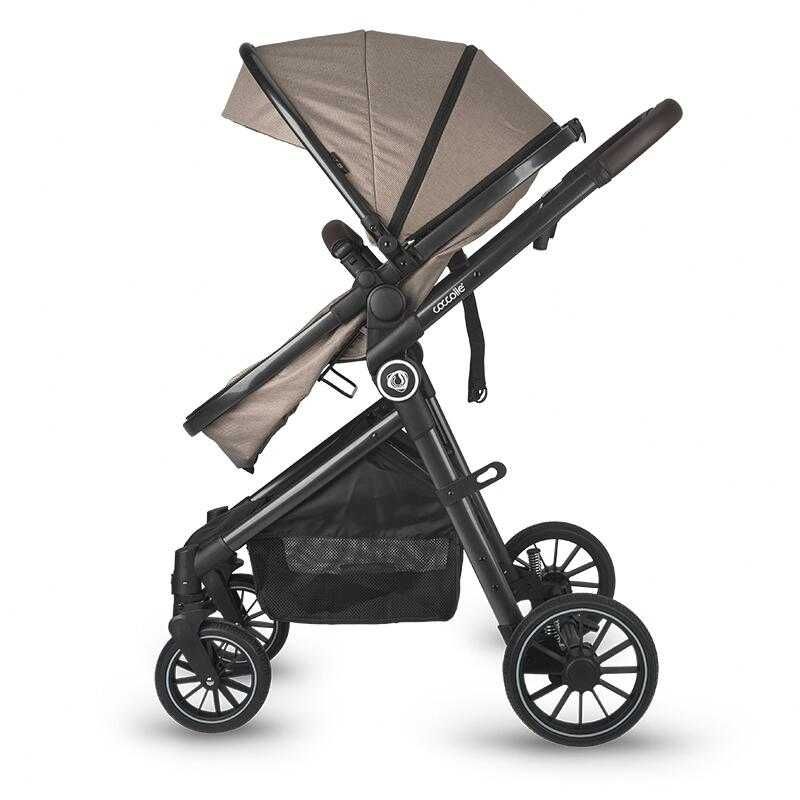 Carucior 3in1 transformabil Coccolle Ago, Cadru aluminiu,Roti cauciuc,