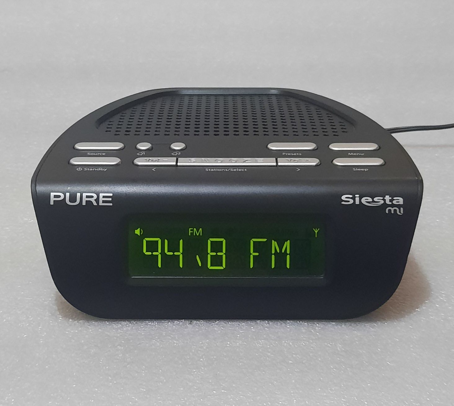 Ceas cu alarmă și radio digital Pure Siesta Mi Series 2 DAB/FM