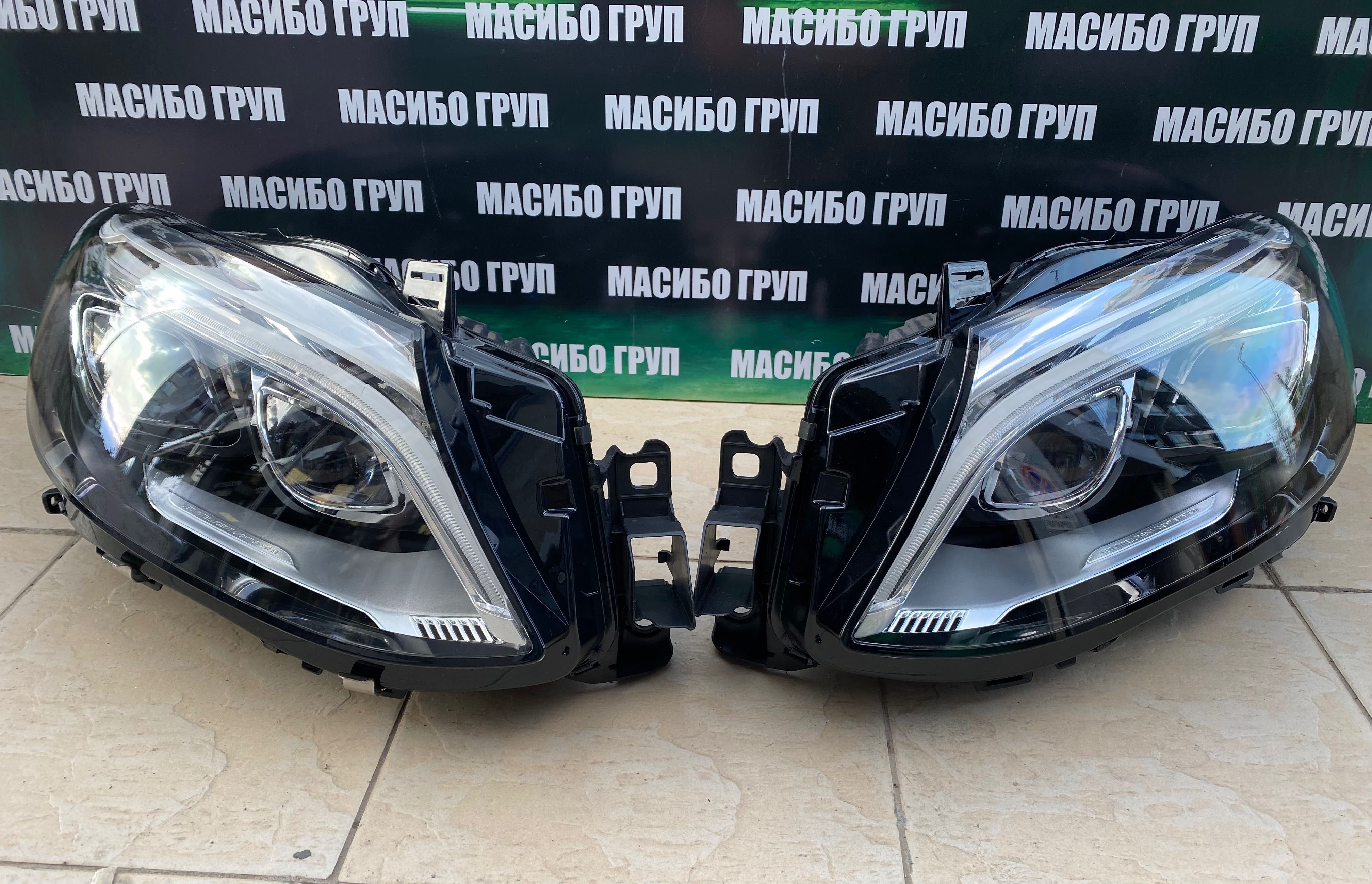 Фарове far LED фар за Мерцедес ГЛЕ Mercedes GLE W166