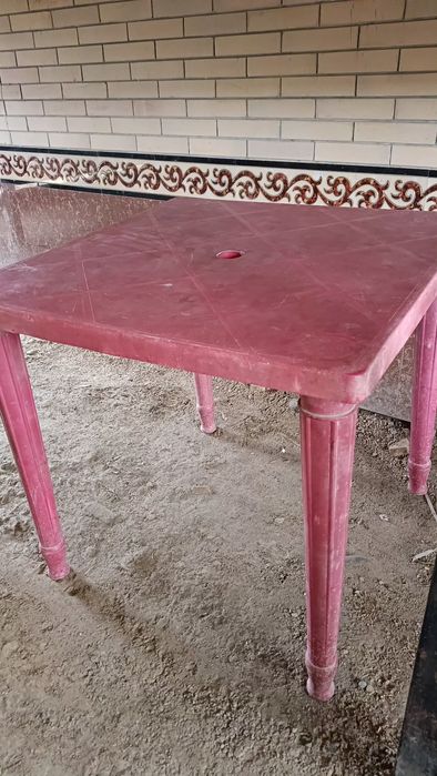 Пластмас стол стул