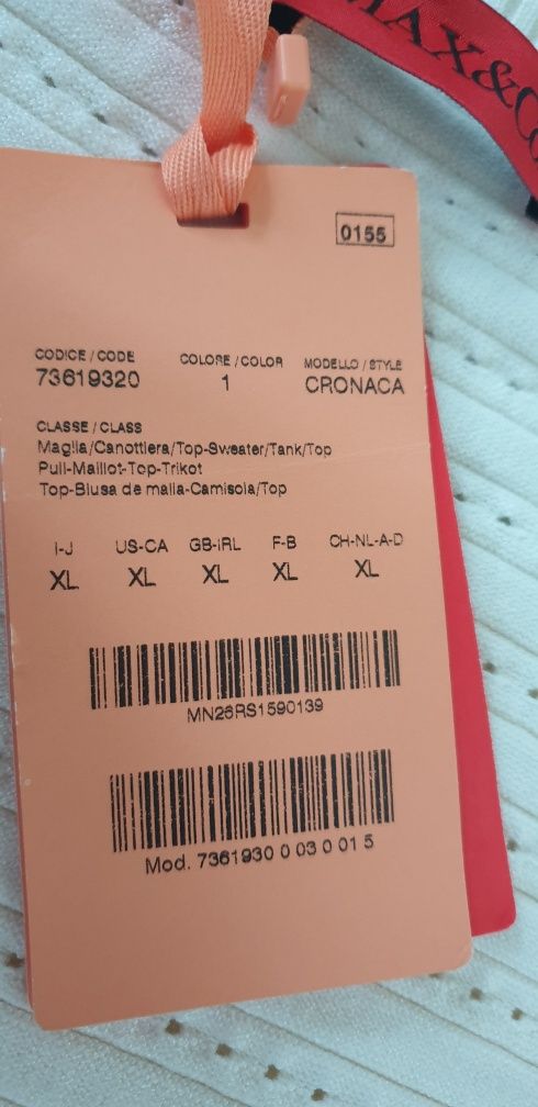 Max Mara Max & Co Knit Womens Size XL НОВО! ОРИГИНАЛ! Дамски Пуловер!