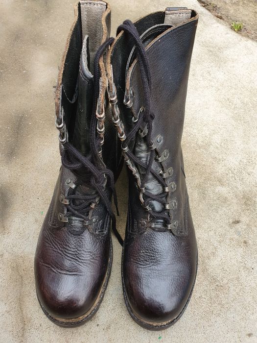 bocanci armata germană de colecție expozitie mărimea275 43 maro ca noi