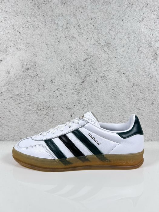 Adidas Gazelle Indoor White Collegiate Green