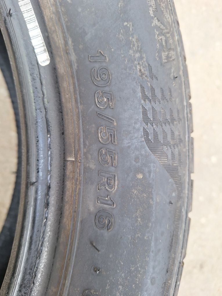 7.44 мм! 195 55 16 Bridgestone turanza t005 dot 2022