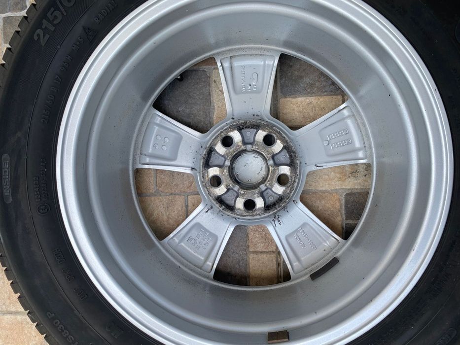 Jante 5x114,3R17" originale Toyota CHR cu cauciucuri iarnă