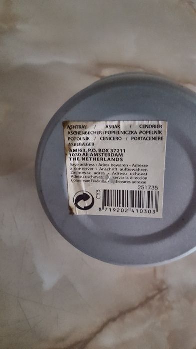 scrumiera din inox